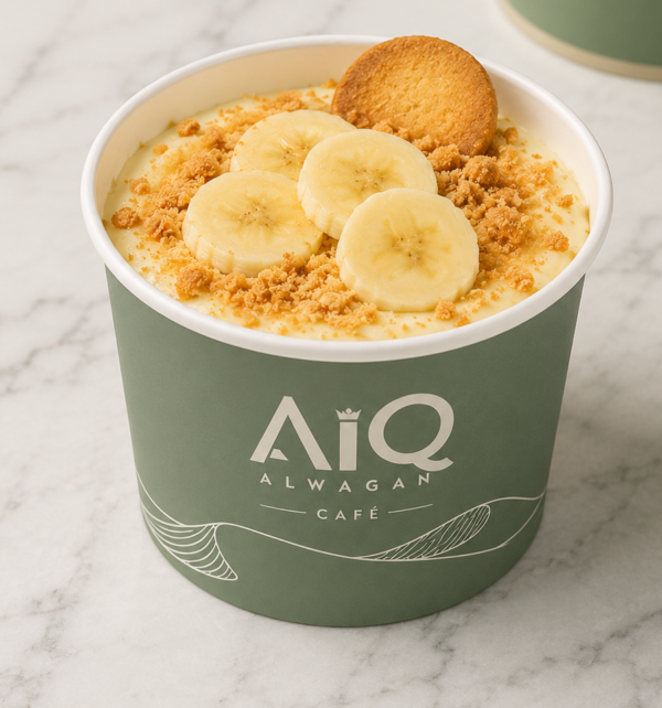 AiQ café dessert in soft lighting