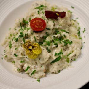 WHITE SAUCE RISOTTO