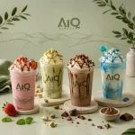 Pastel milkshakes with natural elegance Pastel milkshakes with natural elegance