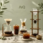 Serene specialty coffee scene Serene specialty coffee scene